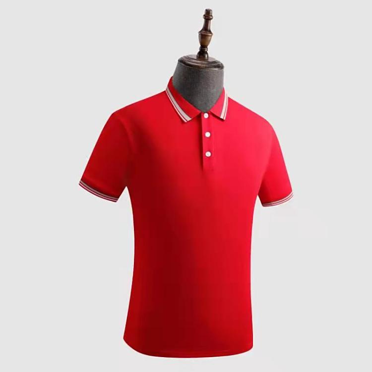 高档速干polo衫定制 文化团体服班服翻领DIY工作衣服印字
