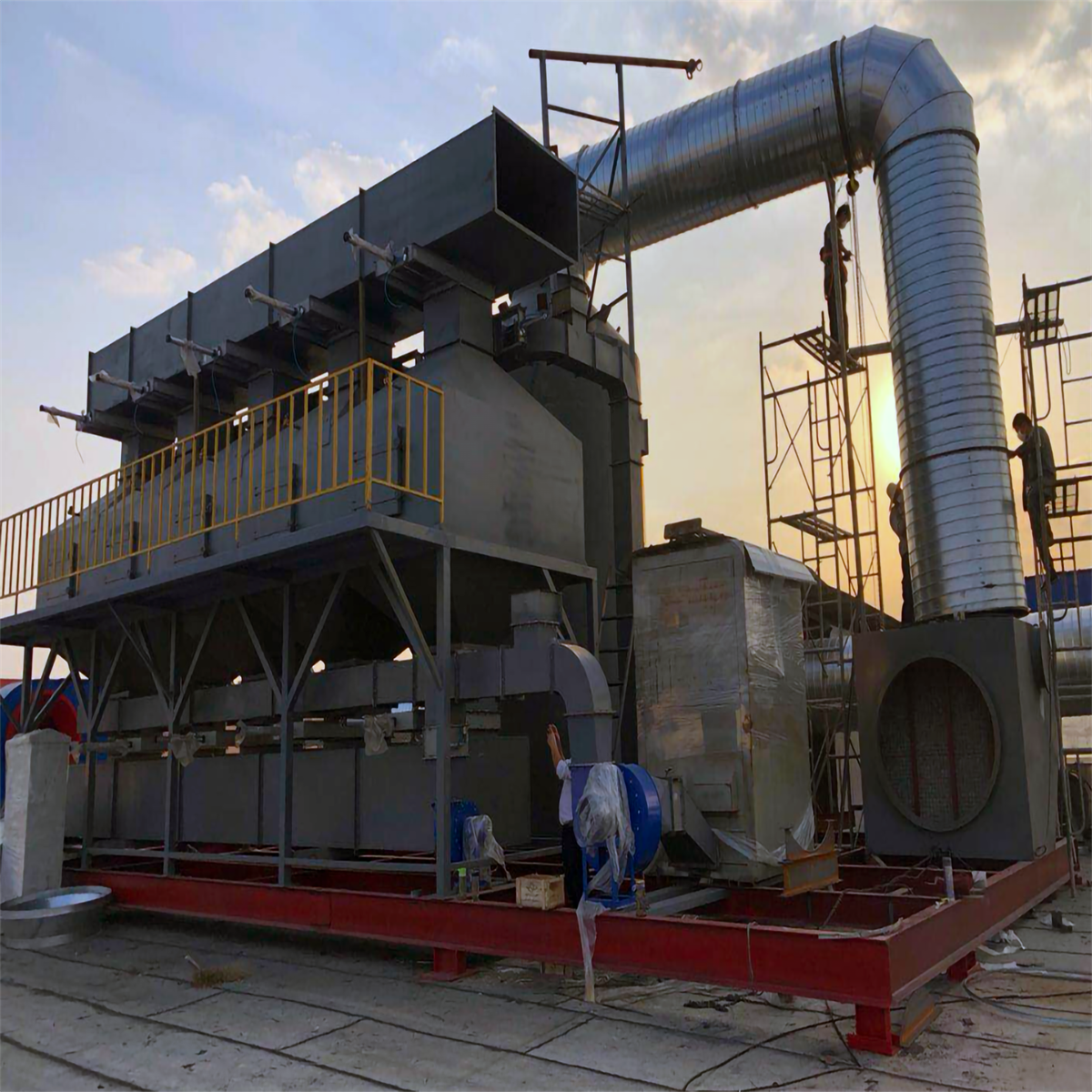 RCO catalytic combustion waste gas treatment equipment activated carbon adsorption desorption integrated machine regenerative thermal incinerator