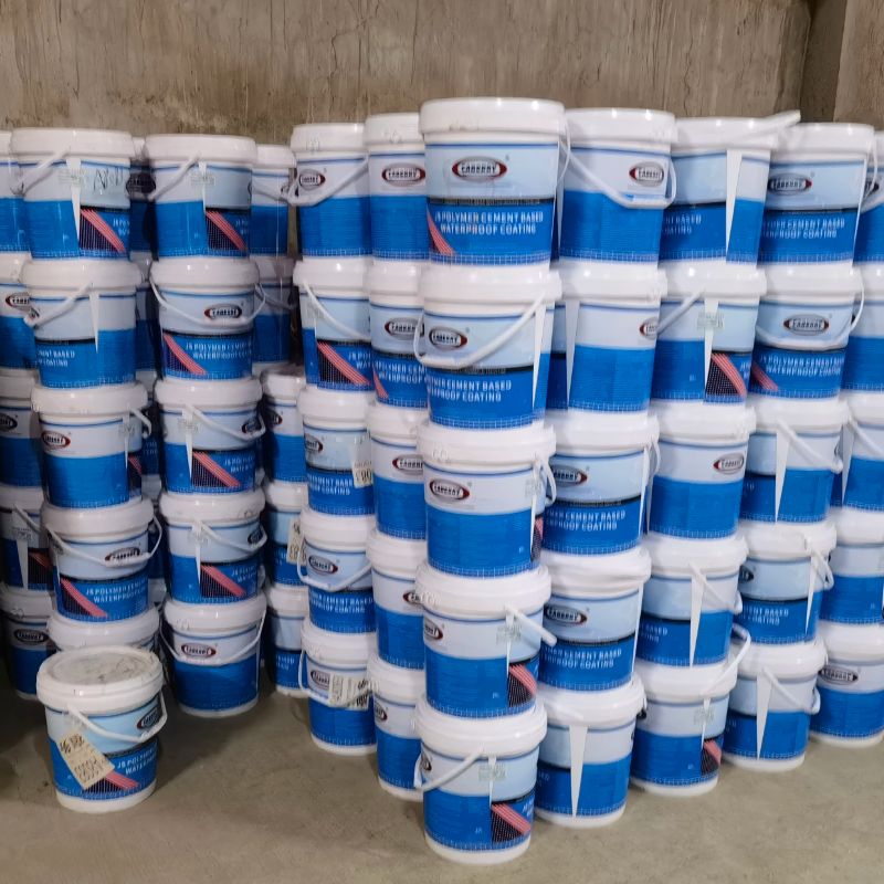 Selected export brand manufacturer JS polymer cement-based waterproof coating for exterior walls and roofs