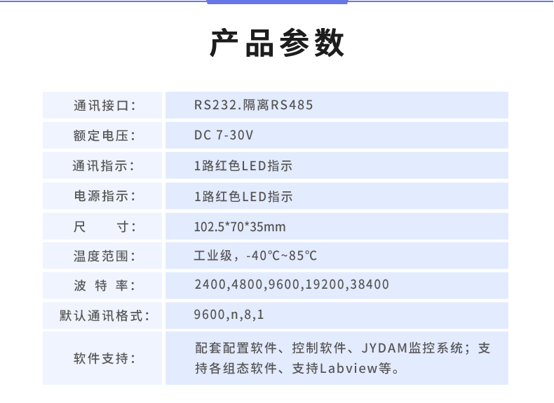 DAM1400AI 14 channel voltage and current acquisition module high-precision MODBUSrs232/isolated 485 communication