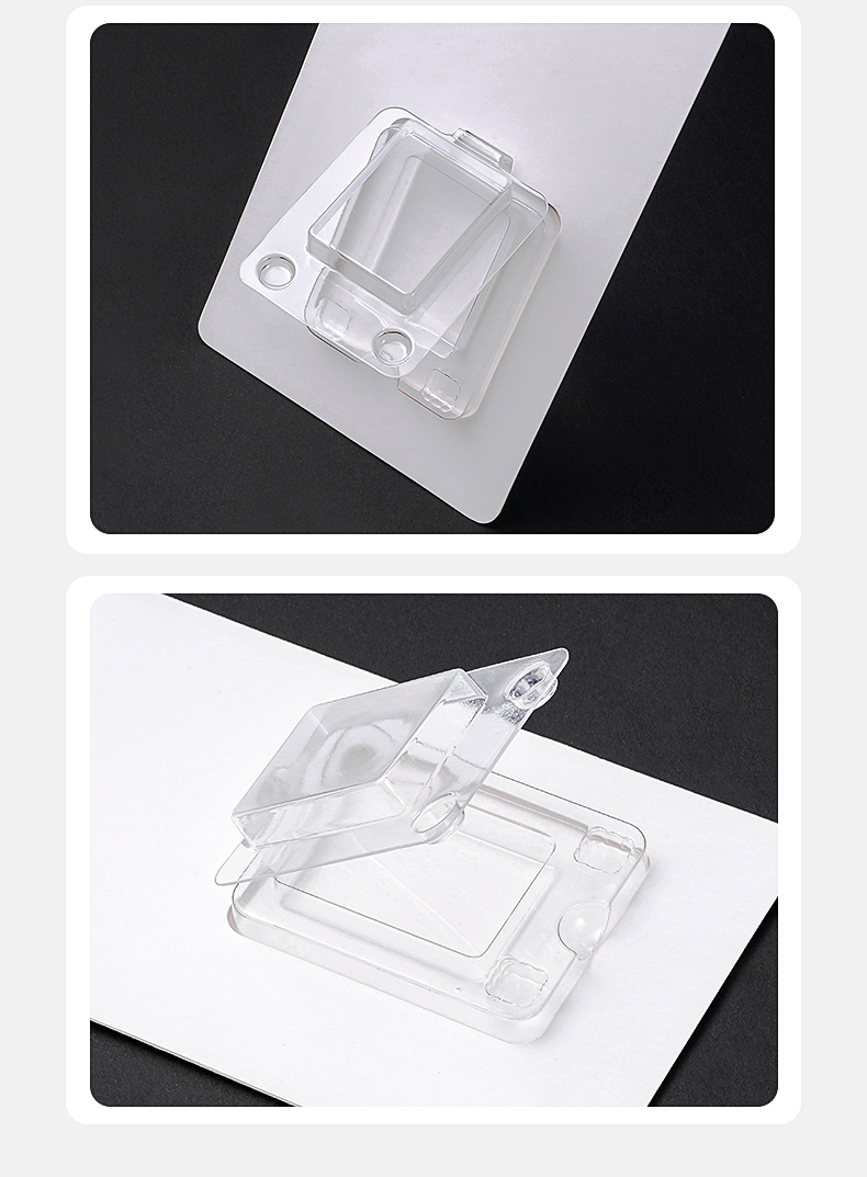 Transparent heat sealed bubble shell pet hardware products Blister box parts Inner tray packaging Memory card Blister packaging