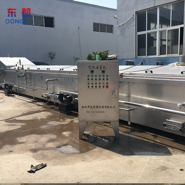 Canned kelp silk pasteurization machine Dongdu water bath packaged jelly sterilization assembly line bus sterilization machine