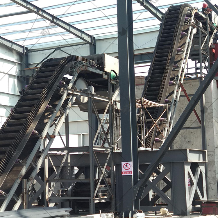 Customized climbing and feeding conveyor for Yingda Heavy Industry mining DJ large inclination belt conveyor