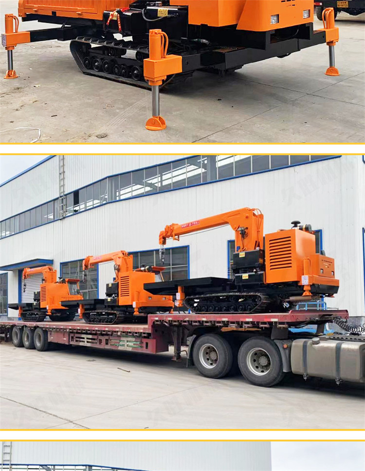 Crawler mounted crane with 360 degree rotation Crawler mounted platform crane 5 tons 8 tons 10 tons complete models