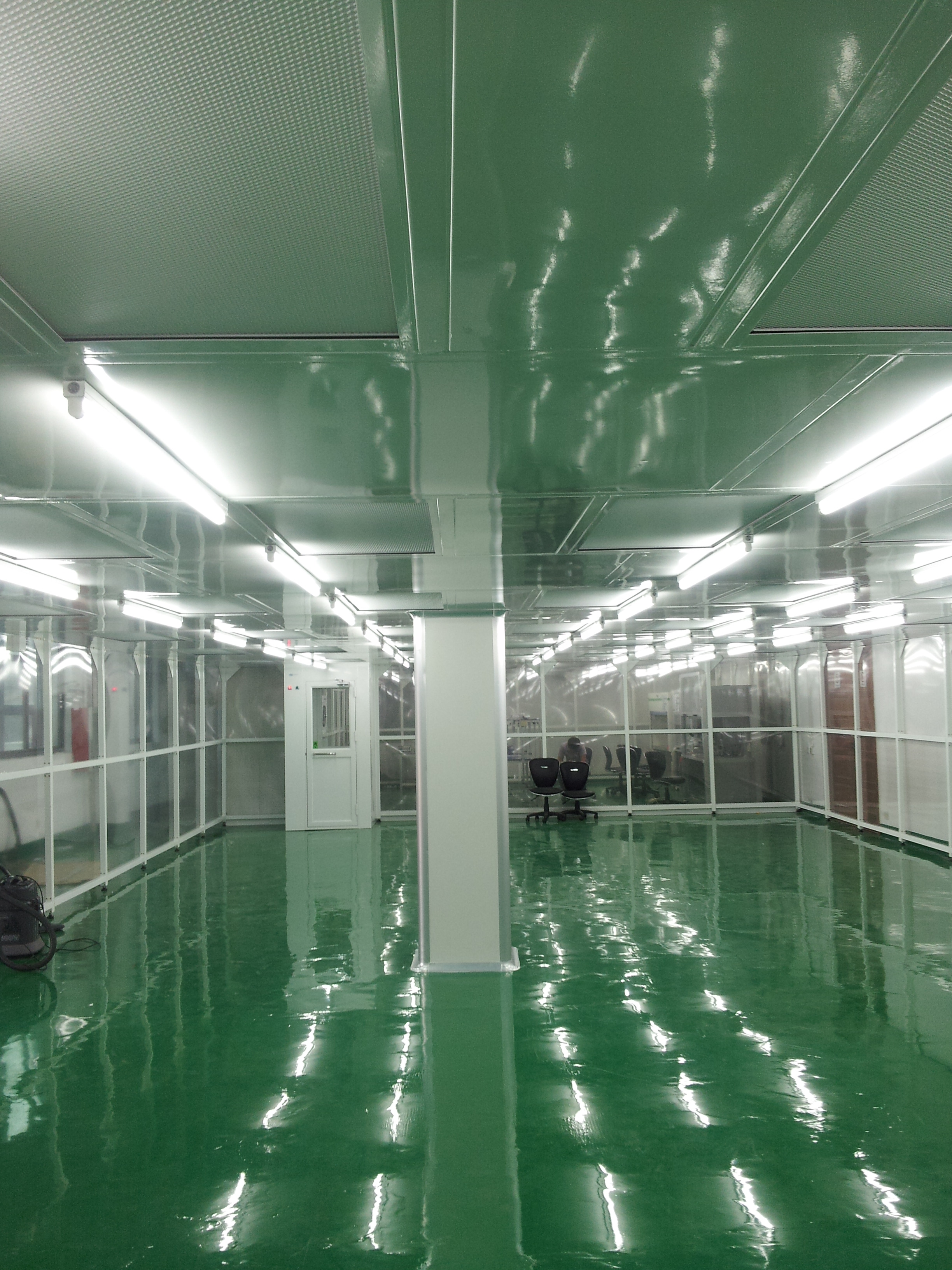 100000 level clean room industrial laminar air supply ceiling device, Tongju purification equipment