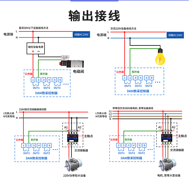 DAM1200D-MT 12 Way Lora Relay Control Module IO Control Switch Remote Wireless Intelligent Control