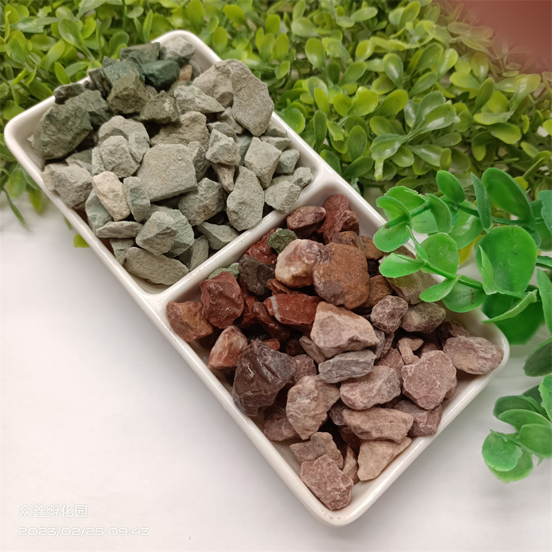 Supply garden set floor decoration grey stone Japanese Japanese dry garden gravel