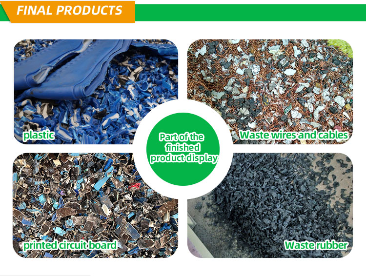 Multifunctional 1000 type dual axis shredder Industrial scrap metal, iron, steel, rubber tires, wood shredding equipment