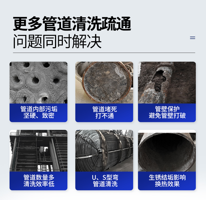 KT-307 Tunnel Concrete Pipeline Dredging Machine Bridge Crossing Rail Crossing Line Pipe Pre-stressed Embedded Pipe Blocking and Dredging