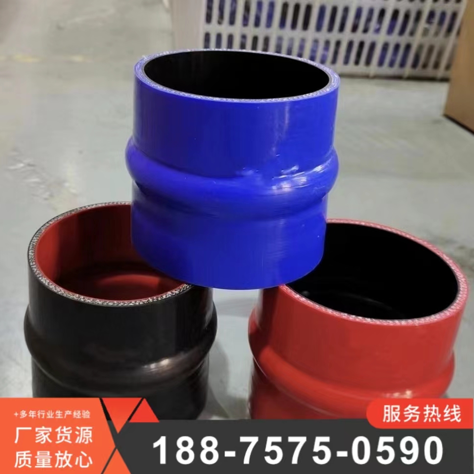 Automobile supercharger silicone tube Intercooler link pipe reducer joint hand winding manufacture High and low temperature resistant support customization