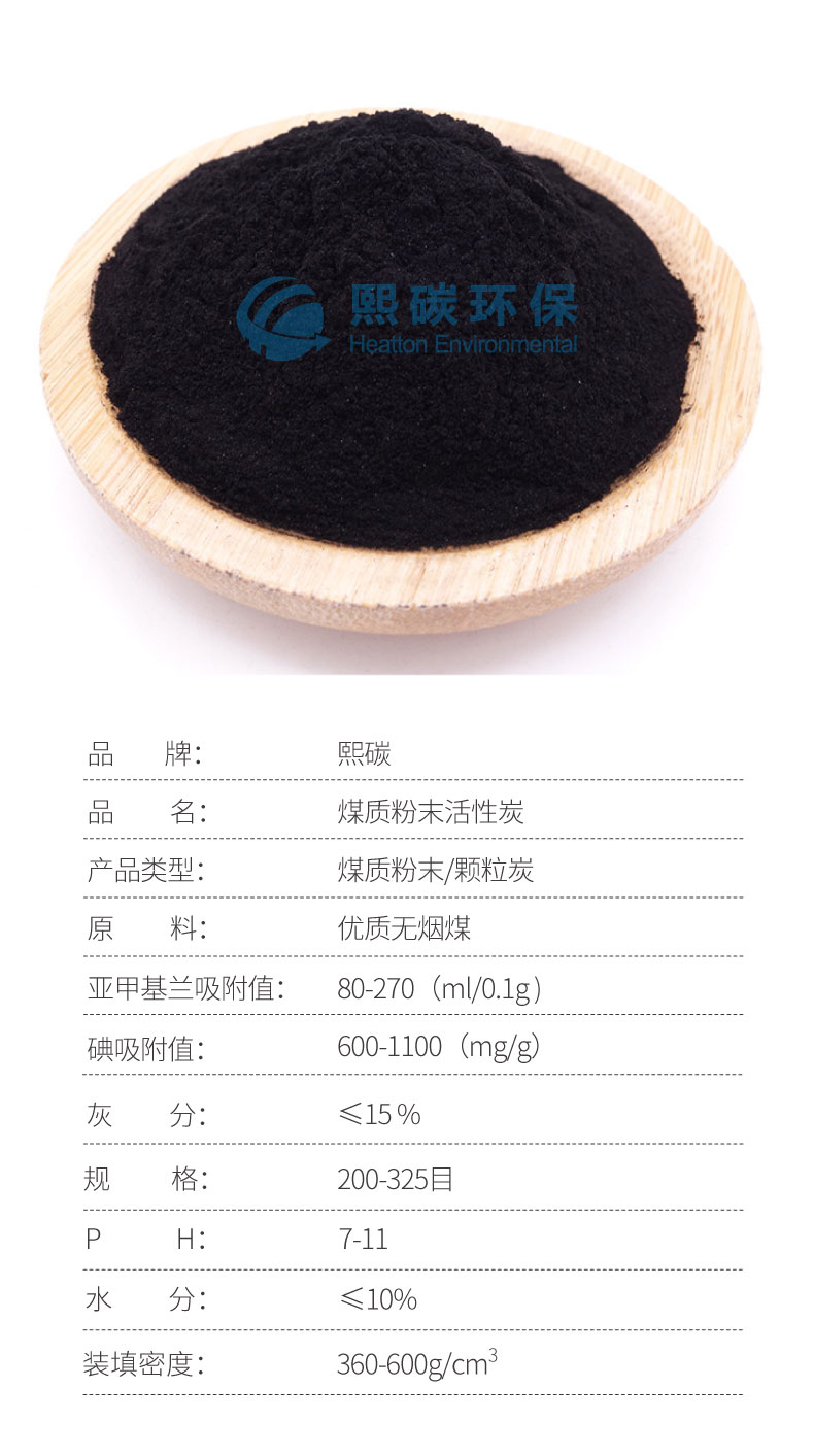 COD reduction in activated carbon plant Incineration coking wastewater plant sewage treatment coal based powdered activated carbon