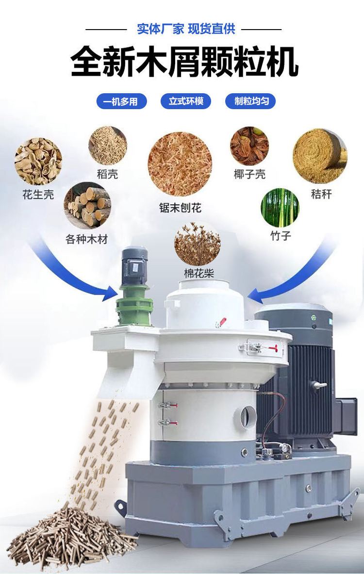 Chemical fiber fabric forming pellet machine, polyester waste fabric production pellet equipment, biomass granulation machine, complete set of equipment