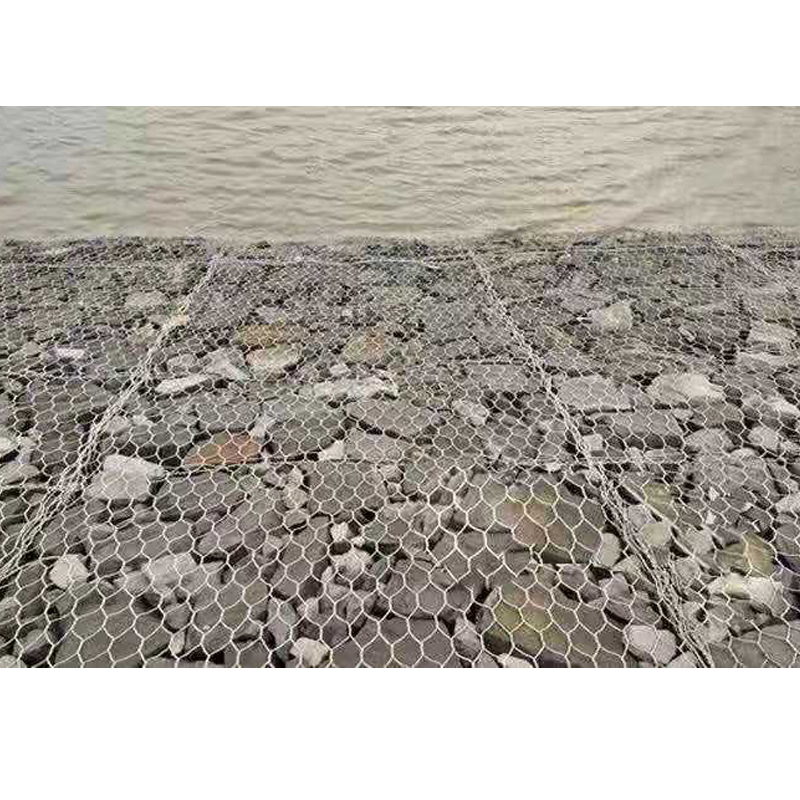 Shiteng Flood Control Gabion Stone Cage Net Fixed Bin Cage Net Box Lead Wire Reno Pad Green Bin Pad Green Grid