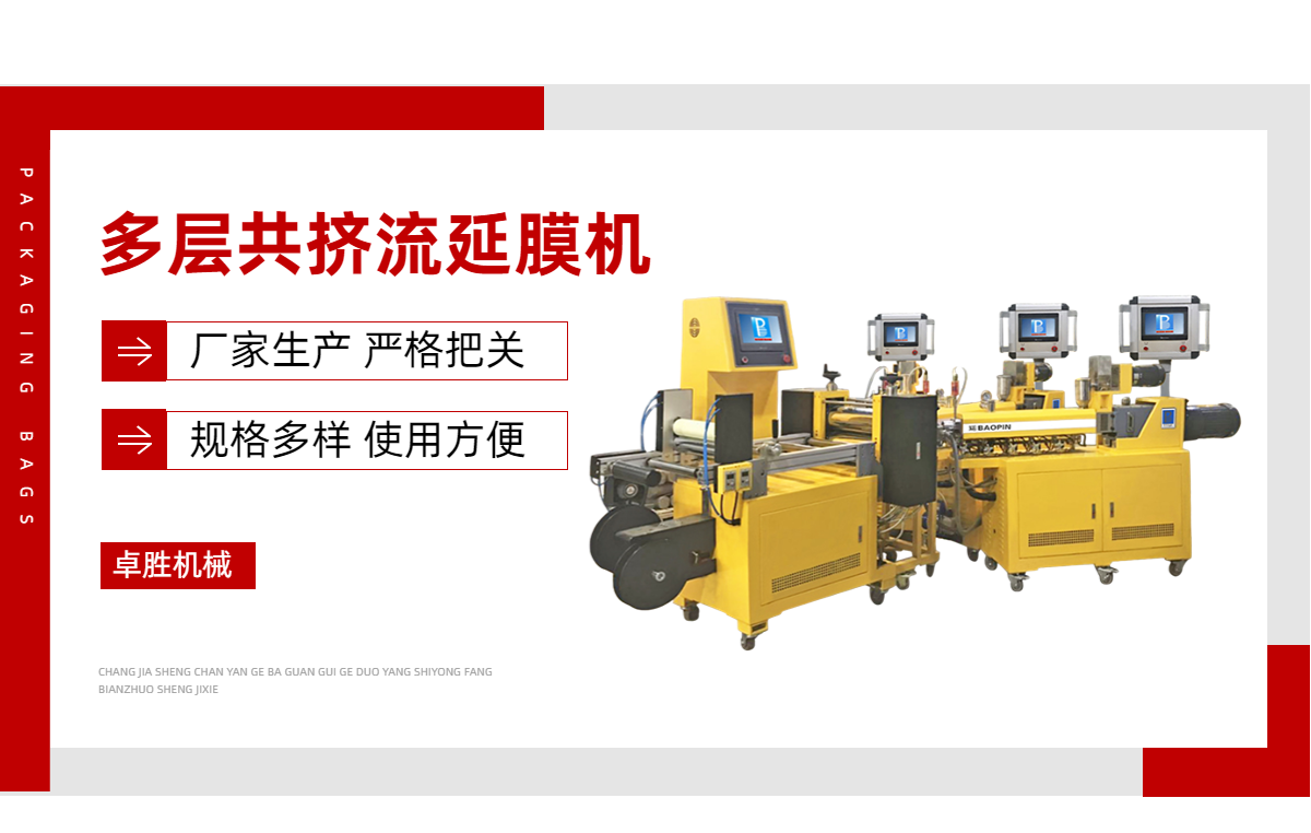 Zhuosheng Machinery Multi layer Co extrusion Casting Film Production Line Laboratory Small Casting Machine Manufacturer