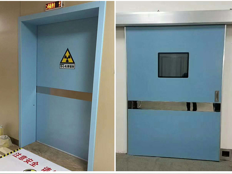 Xuhang Medical Examination Center CT Room X-ray Room Radiation Protection Lead Door Flat Open Radiation Protection Door and Window