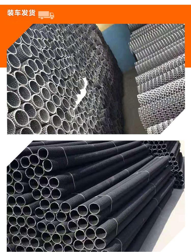 Permeable PE hard pipe for collecting water, concealed pipe for roadbed slope protection, fully permeable hard blind ditch, half wall permeable pipe for river channel