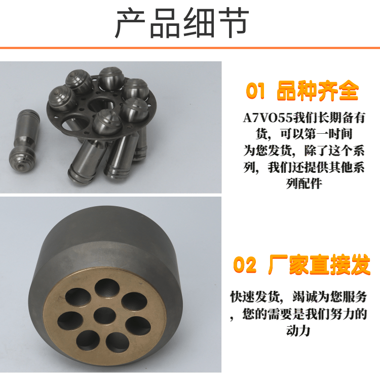 A7VO55 A6VM55 accessories for maintenance of Jinzhi hydraulic ship extruder