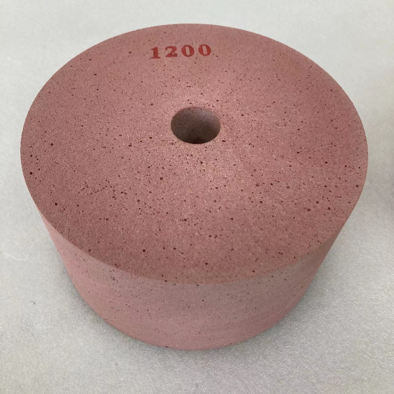 Elastic wheel flexible grinding wheel for grinding high borosilicate glass with diverse particle sizes can be customized