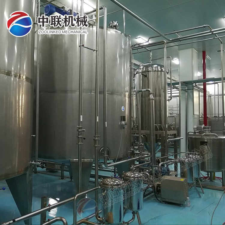 中联机械提供整套无花果醋饮料生产线 小型西瓜醋饮料加工设备