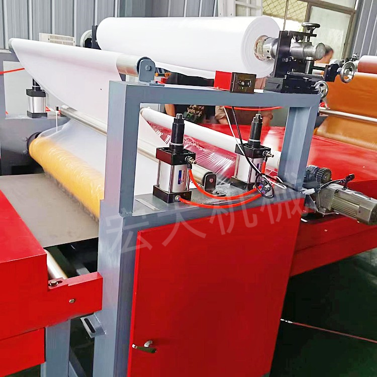 Particle board European pine board veneer machine Large board gypsum board sticker machine Automatic up and down board saving labor and cost saving