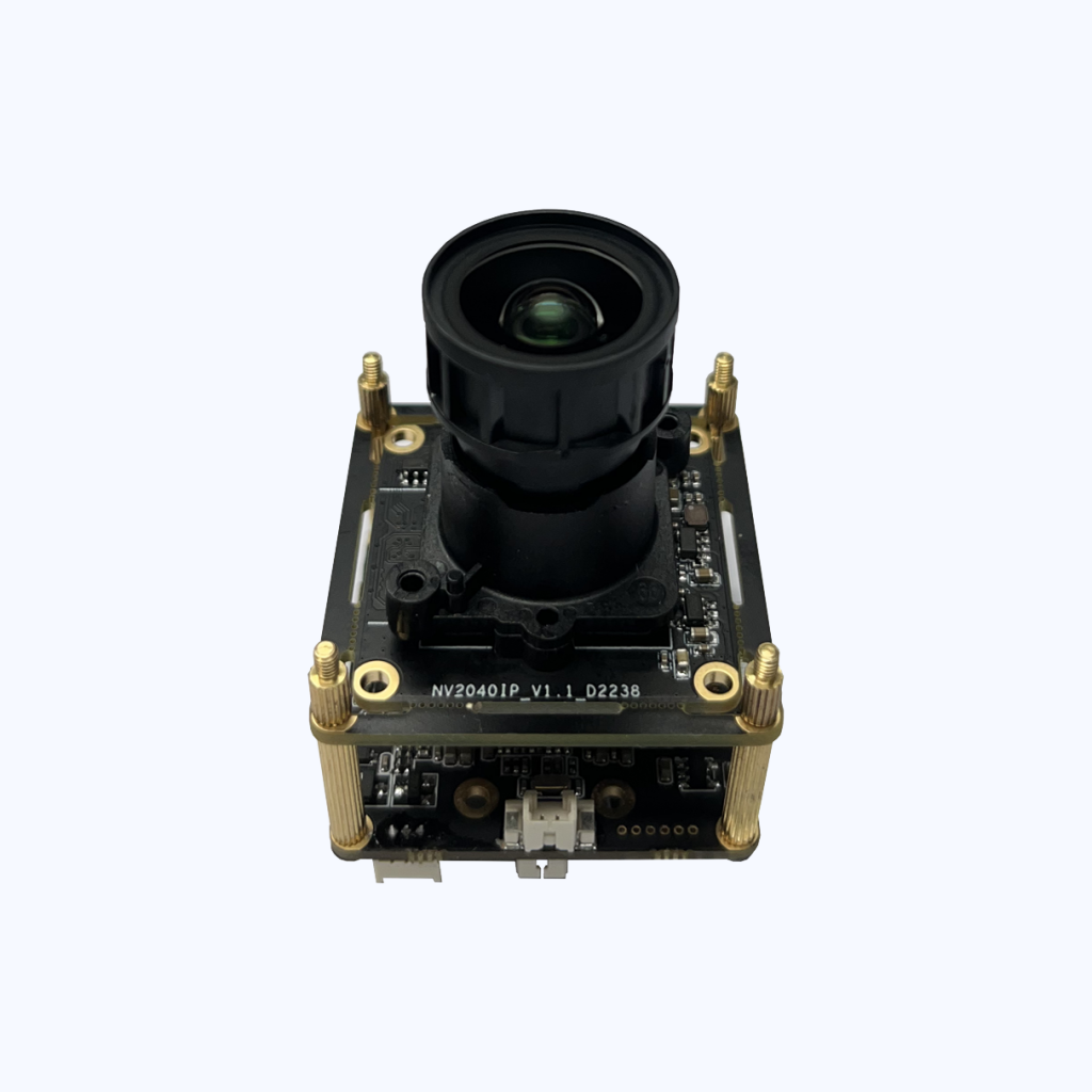 Starlight IPC CMOS module; 1/1.8 inch Monochrome Sensor; ultra low illumination to 0.001 lux; H265 surveillance camera