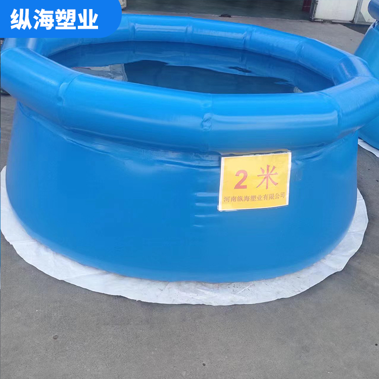 Wholesale of large-scale fish farming and water storage tanks, Zonghai Plastic Industry, spot direct shipping, light weight, foldable