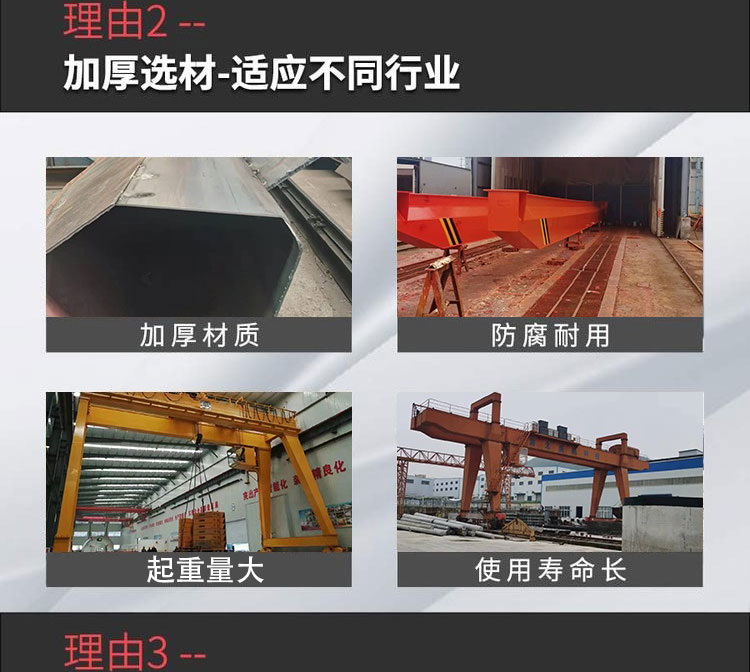 Explosion proof electric hoist, gantry crane, movable Gantry crane, smooth operation, easy maintenance, overworking