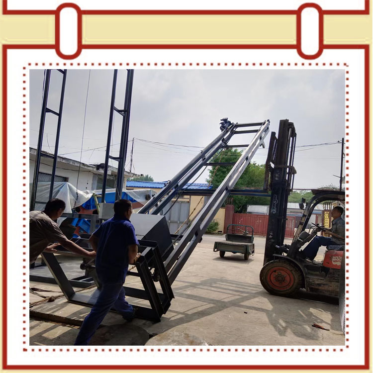 Tipping hopper elevator automatic vertical lifting machine large capacity electric feeding machine