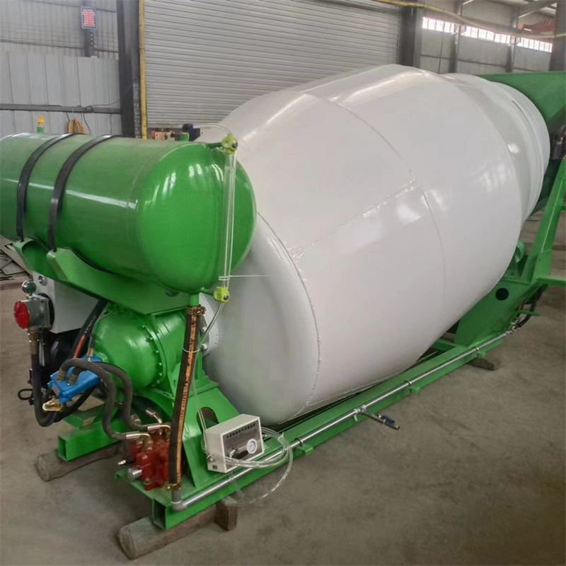 Supply of concrete mixing tank 1-15 cubic meters commercial mixed mortar pre storage tank Customized cement mixing storage tank