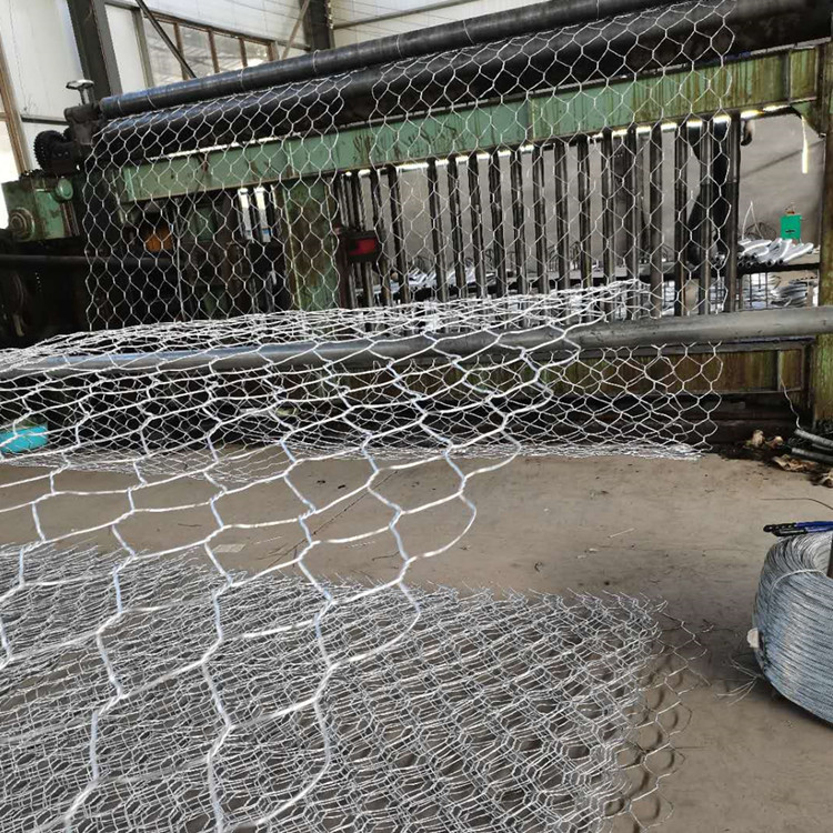 Supply of 3mm stone cage mesh pockets for Galfan Gebin Network Runsheng galvanized solid bin cage