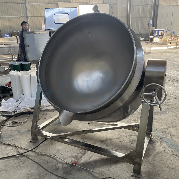 卤煮熟食夹层锅 全自动翻转豆制品豆干蒸煮锅 蒸煮漂烫食品锅