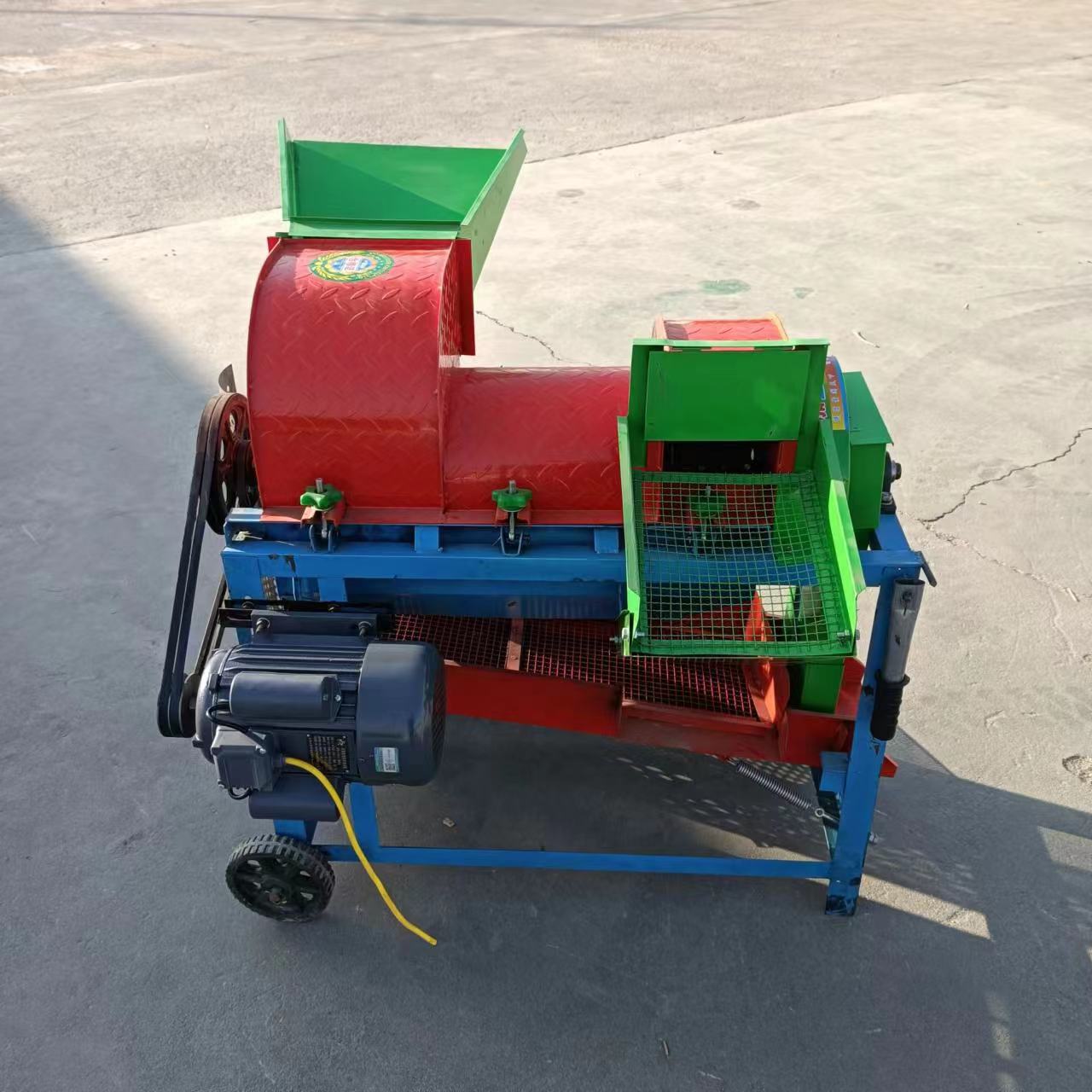 Large corn thresher, electric thresher, three-phase electric sorghum thresher