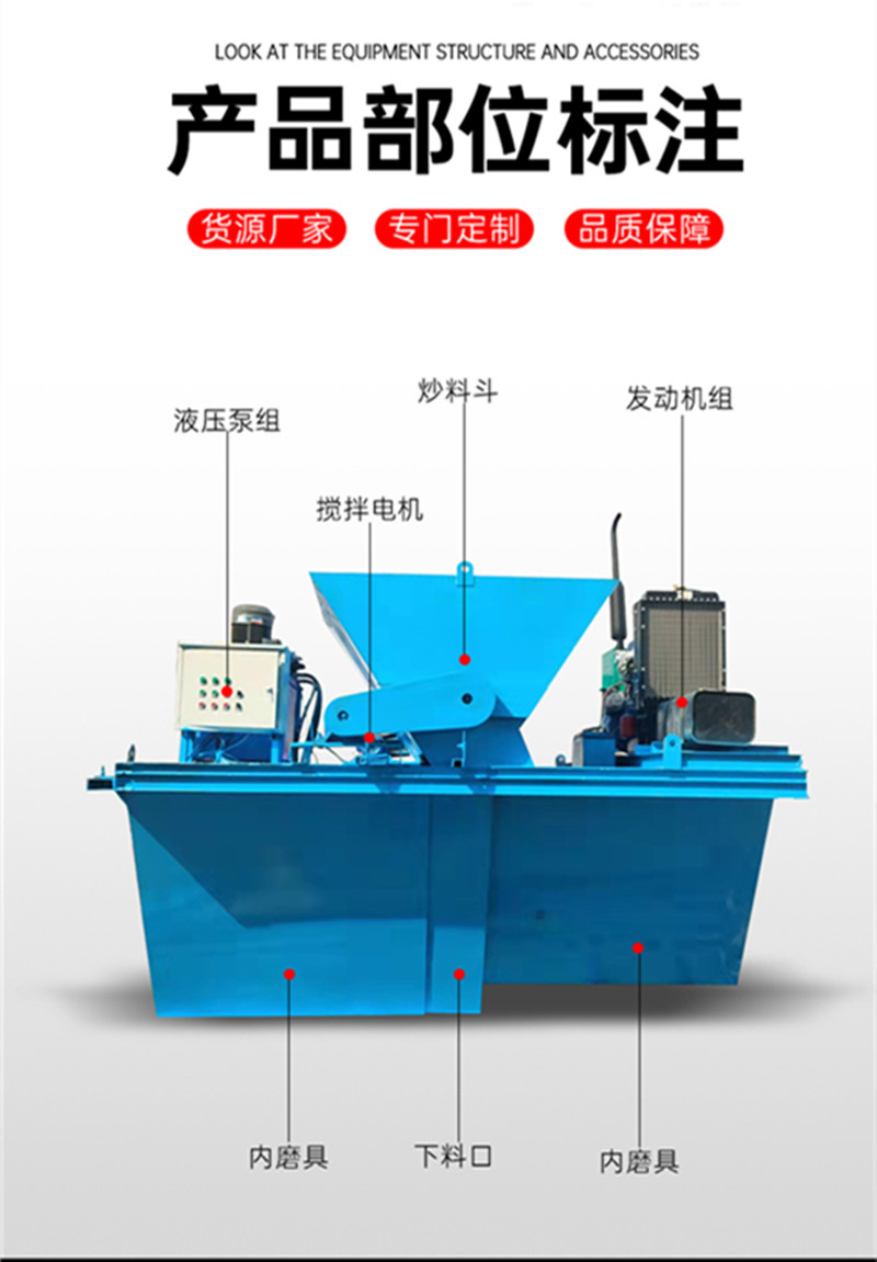 Trapezoidal water channel forming machine, ditch drainage concrete lining machine, agricultural hydraulic water channel forming all-in-one machine