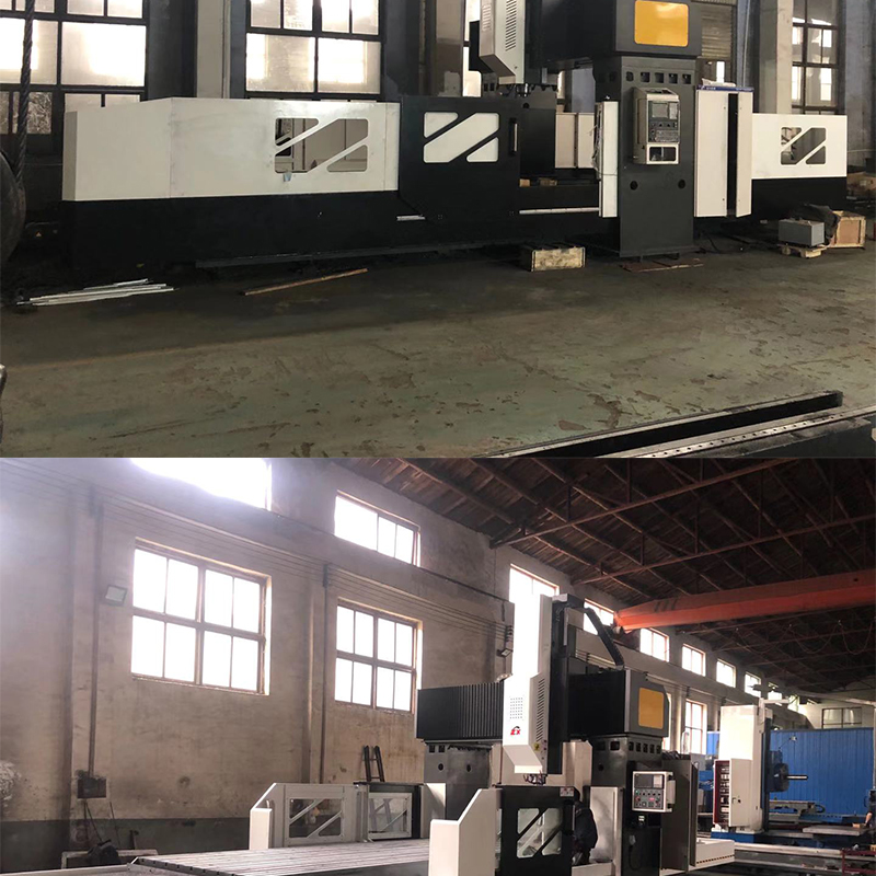 CNC gantry milling machine, large, medium, and small machining centers operate stably and can be customized according to needs