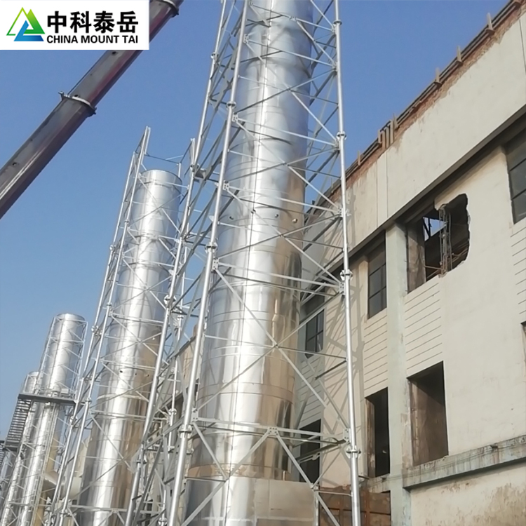 Zhongke Taiyue Angle Steel Chimney Tower, Glass Fiber Reinforced Plastic Chimney Tower, Industrial Tower Type Chimney Quality Assurance