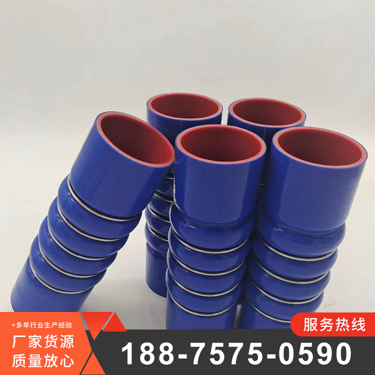 Manufacturer's supply of automotive silicone hose 90 degree elbow cloth silicone hose turbocharger rubber hose