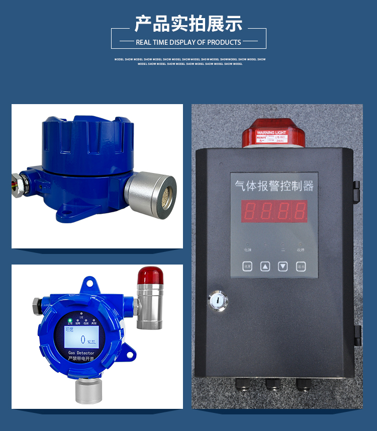 Oxygen detectors - Explosion proof oxygen content gas concentration alarm for limited space warehouse buildings in chemical plants