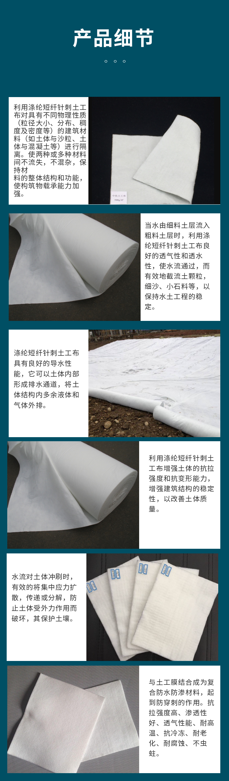 Reinforced Geotextile with high tensile strength, good permeability and corrosion resistance