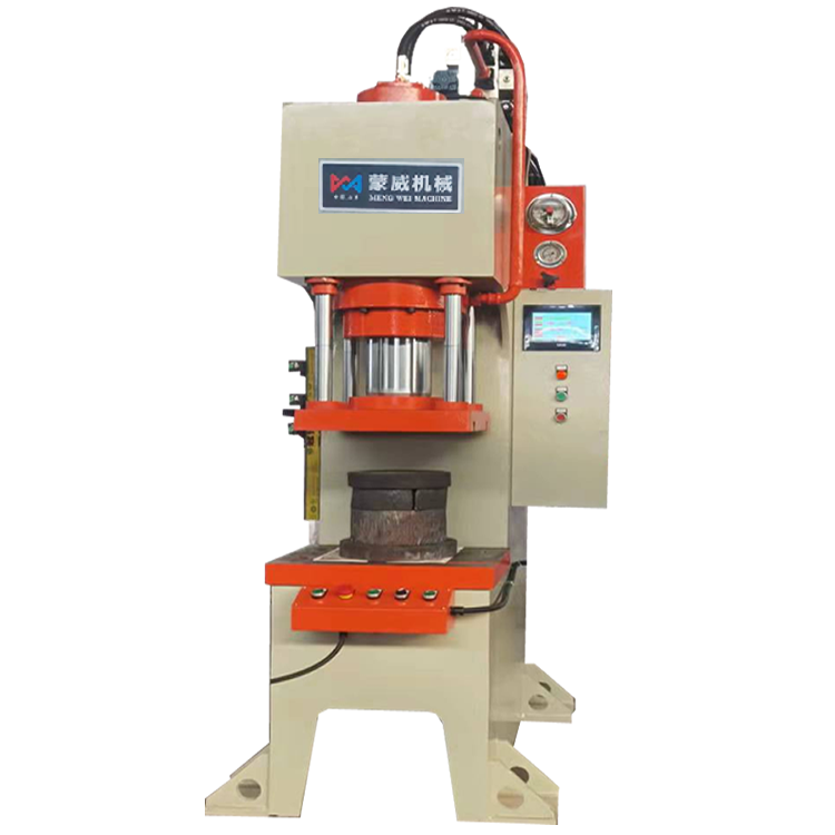 Mengwei 60 ton guide rail hydraulic single column punch high-speed C-type vertical punch single arm hydraulic press