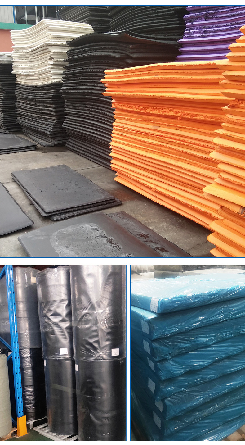 Manufacturer's orange EVA foam board, anti-static sheet, flame retardant EVA rubber pad, die-cutting