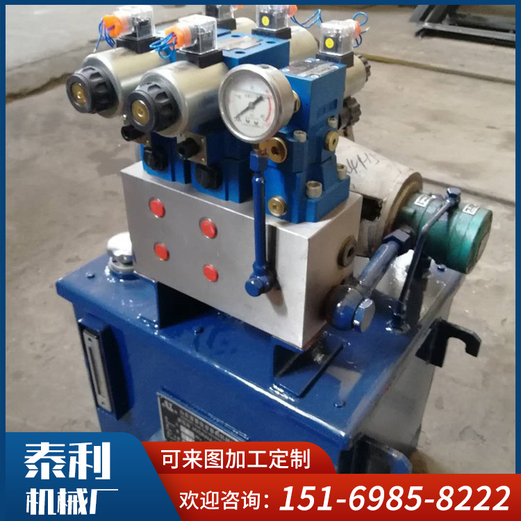 Taili Elevator Electric Hydraulic Pump Station Dual Circuit High Pressure Pump Station Widely Used