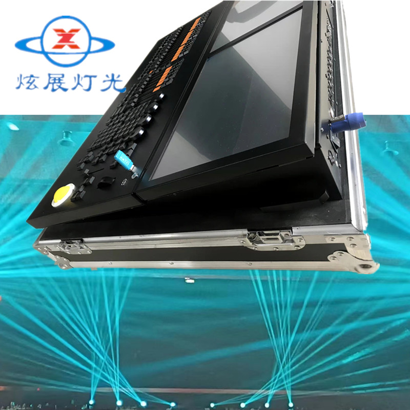 Xuanzhan Factory Develops a New Product: Second Generation Touch Tiger Console, Dual Screen Touch MA Dimmer, Stage Lighting