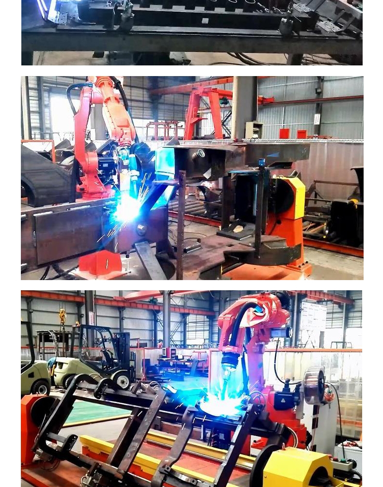 Automatic welding robot supply aluminum alloy six axis joint type robotic arm welding argon arc laser welding