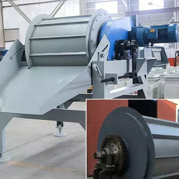 Upward suction type steel slag magnetic separator, scrap magnetic separation equipment, conveyor belt, strong magnetic drum, Kelihua Electromagnetic