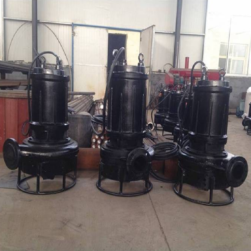 ZJQ submersible sludge cleaning pump, stone processing plant, submersible slurry pump, large diameter sand pump