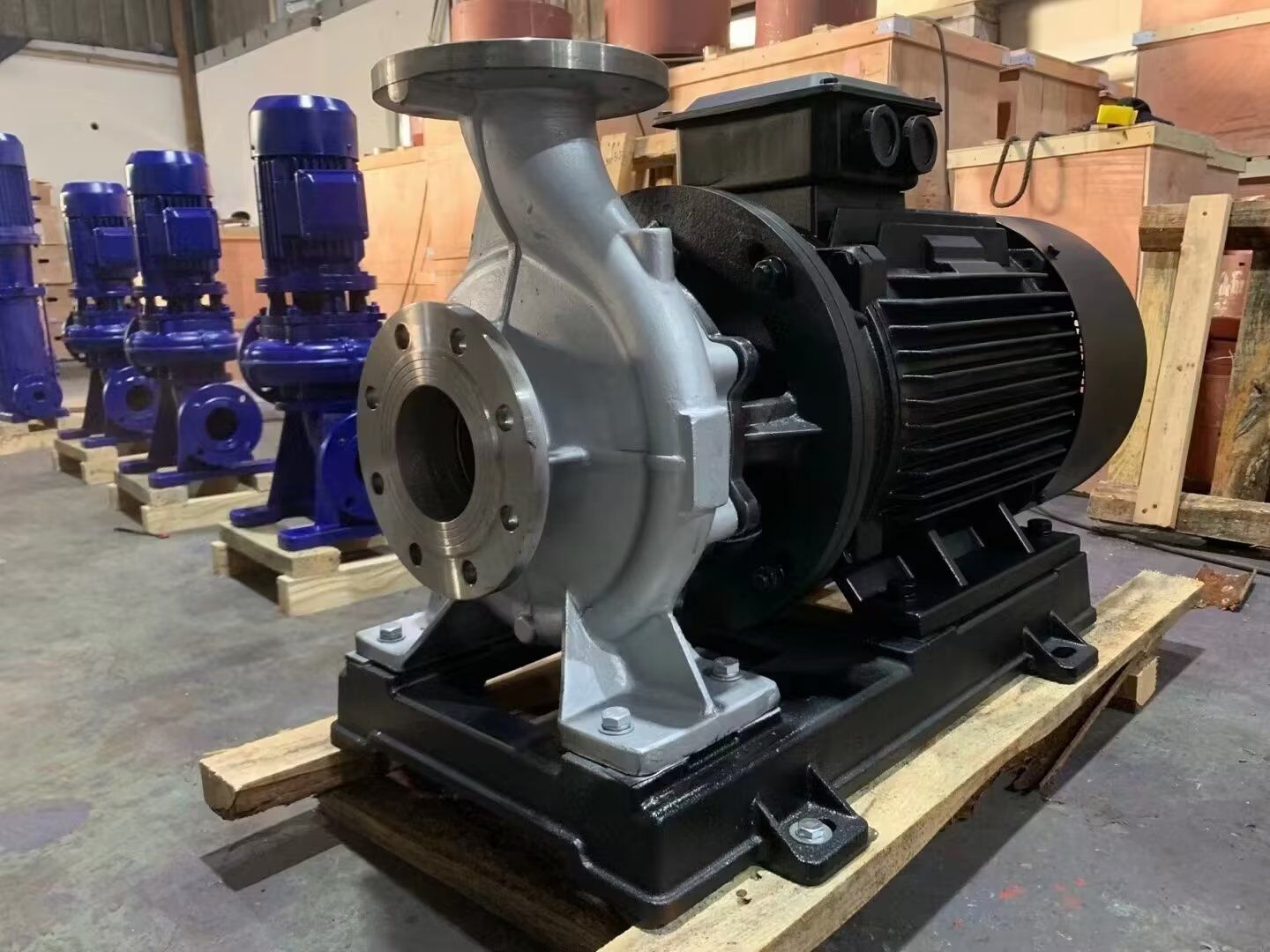 Zhuozhong ISW Horizontal Centrifugal Pump Community Closed Cycle Factory Water Supply and Drainage ISW100-160