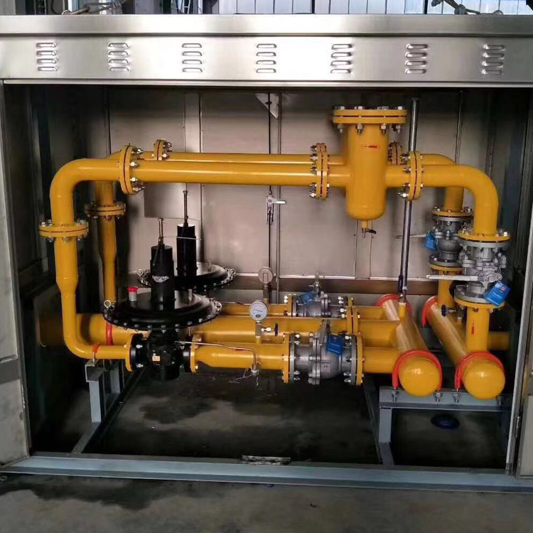 Gas pressure regulating cabinet, urban pressure regulating box, natural gas pressure reducing pry support, customization, high reliability