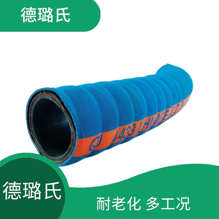 DELOX pressure and acid resistant UPE chemical hose is suitable for chemical plants and can be equipped with flange joints