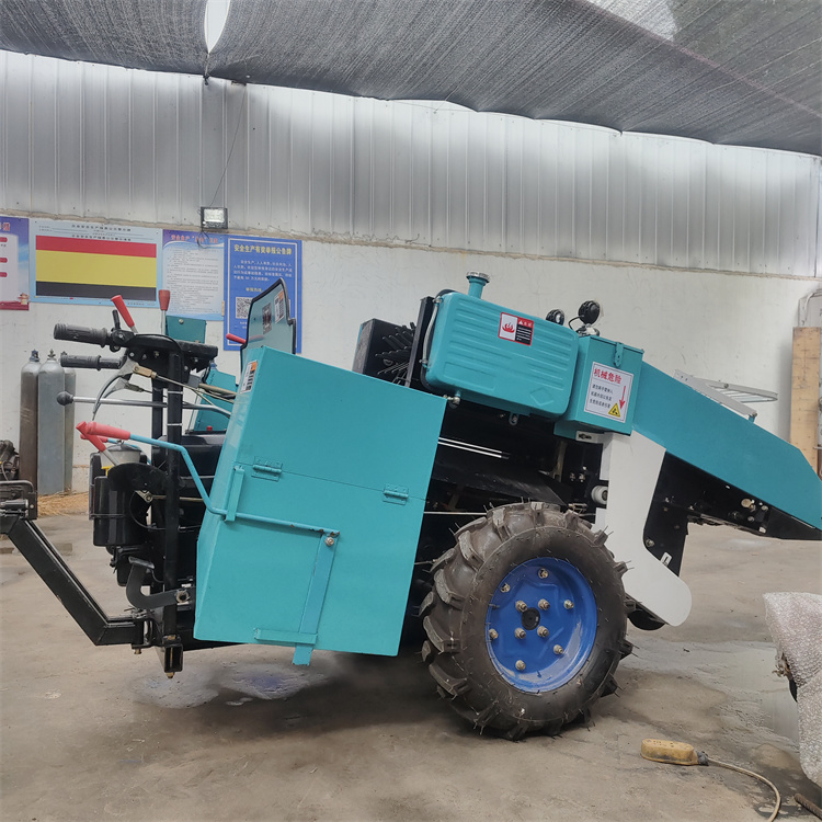 Zhixun Household Small Rod Breaking Machine Diesel Electric Starting Single row Corn Harvester Ride Type Popcorn Harvester