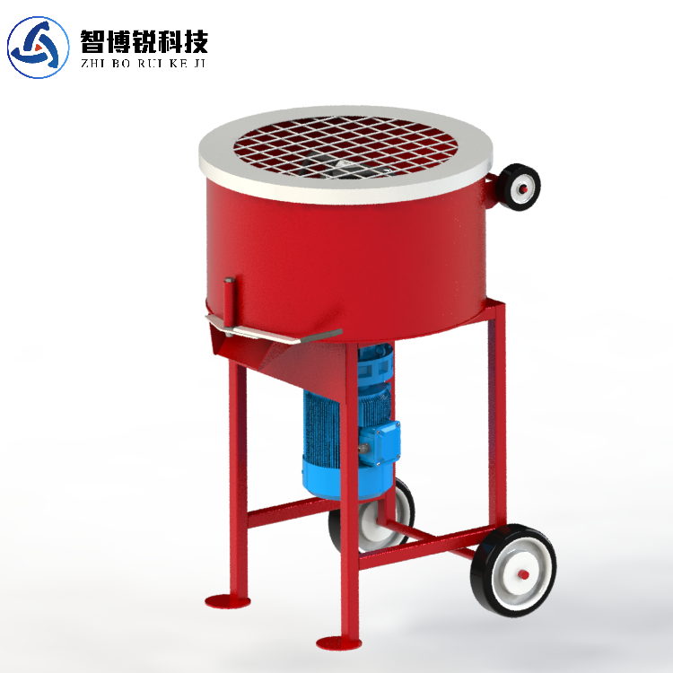 Zhibo Rui_ Production of M80 small UHPC high-performance mixer for laboratory construction mortar mixing